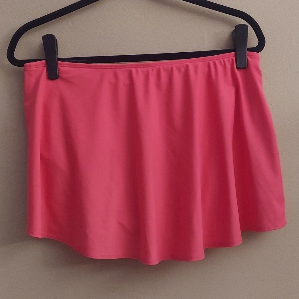 OLD NAVY High Waisted Pink Swim Skirt - Picture 9 of 11
